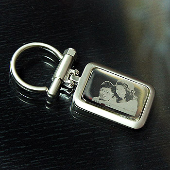 霧砂四方鑰匙圈